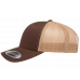 Кепка FlexFit 6606T Retro Trucker - Brown/Khaki