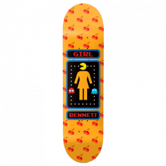 Дека для скейтборда Girl - Bennett Pac-Man Orange 8.25